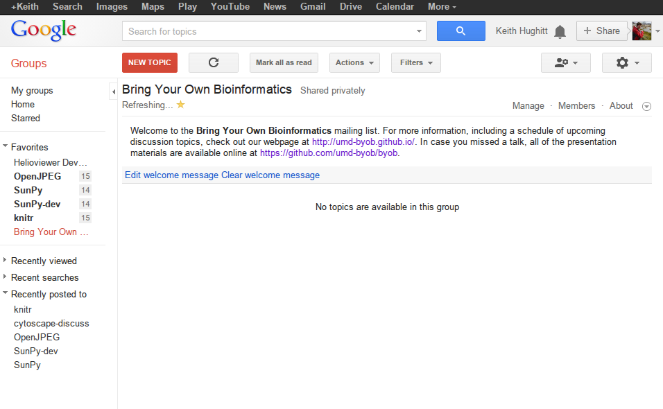 Introduction To Bring Your Own Bioinformatics